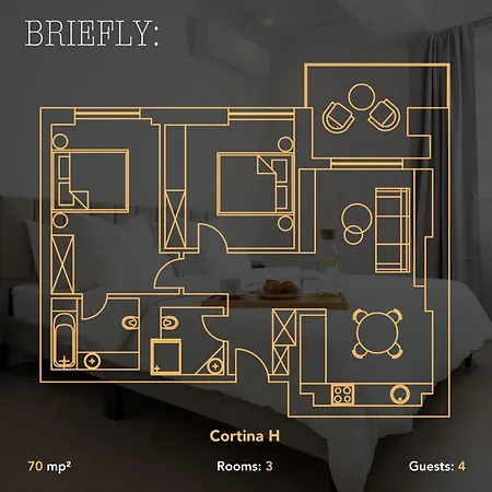 דירה North By Urbanesq Cortina H בוקרשט